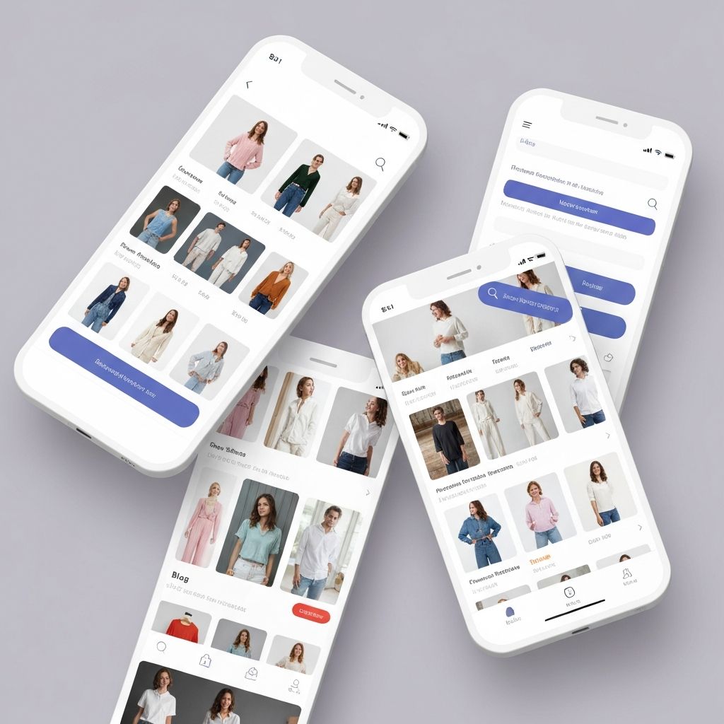 Catálogo digital no celular